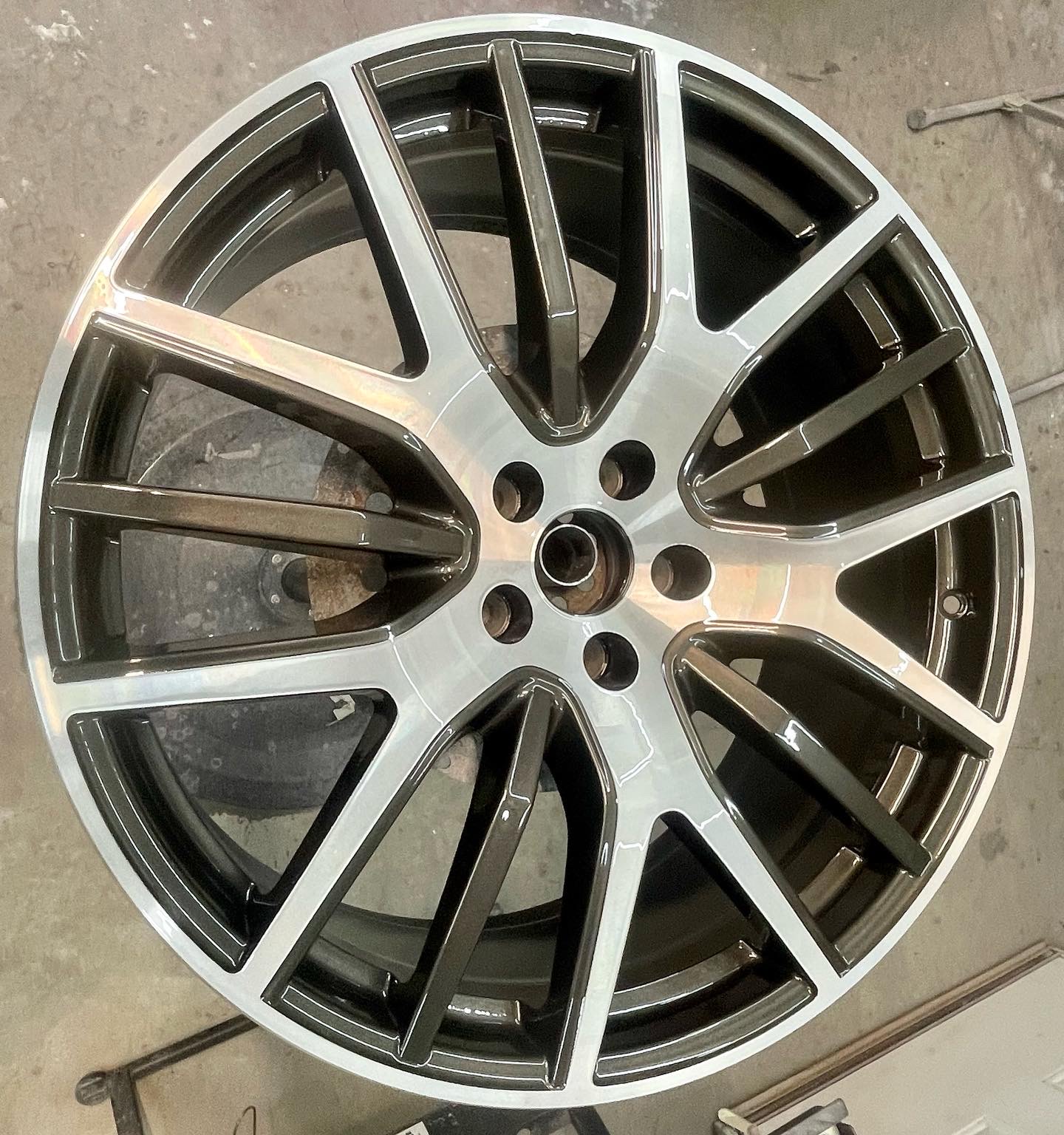 CNC machined wheel